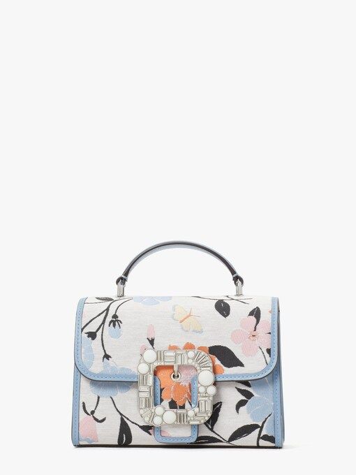 Lovitt Buckled Floral Jacquard Small Top-handle Crossbody | Kate Spade (US)