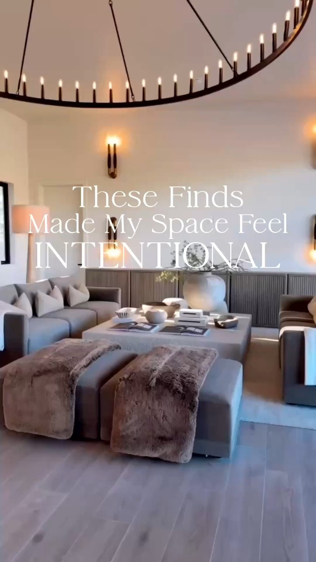 When it comes to a neutral pallet it's all about the intentional pieces! So here is a collection of  my pieces that elevate any space! 💖✨

Swivel Boucle Accent chairs
Elevated Mirrors, Greenery, And Designer Inspired Lamps 
Waterproof Wireless Lamp
Realistic Faux Greenery 
Automatic Trash Bin
Magnetic Purse Holder 
Storage Wicker baskets 
Automatic Wireless Night Lights

#LTKU #LTKHome #LTKdayinmylife