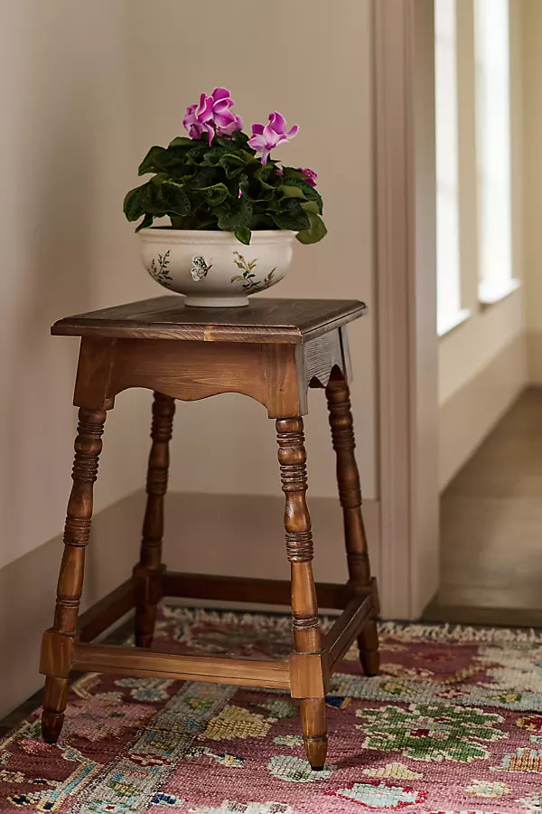 Clara Wood Side Table | Anthropologie (US)