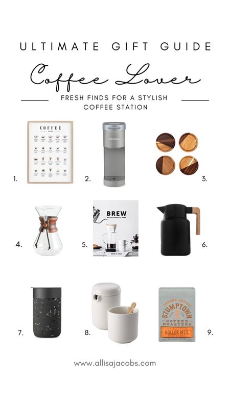 Fresh, modern home decor gift ideas for the coffee lover in your life! Grab a couple to pair together for a complete & thoughtful gift! ☕️



#LTKhome #LTKGiftGuide #LTKHoliday