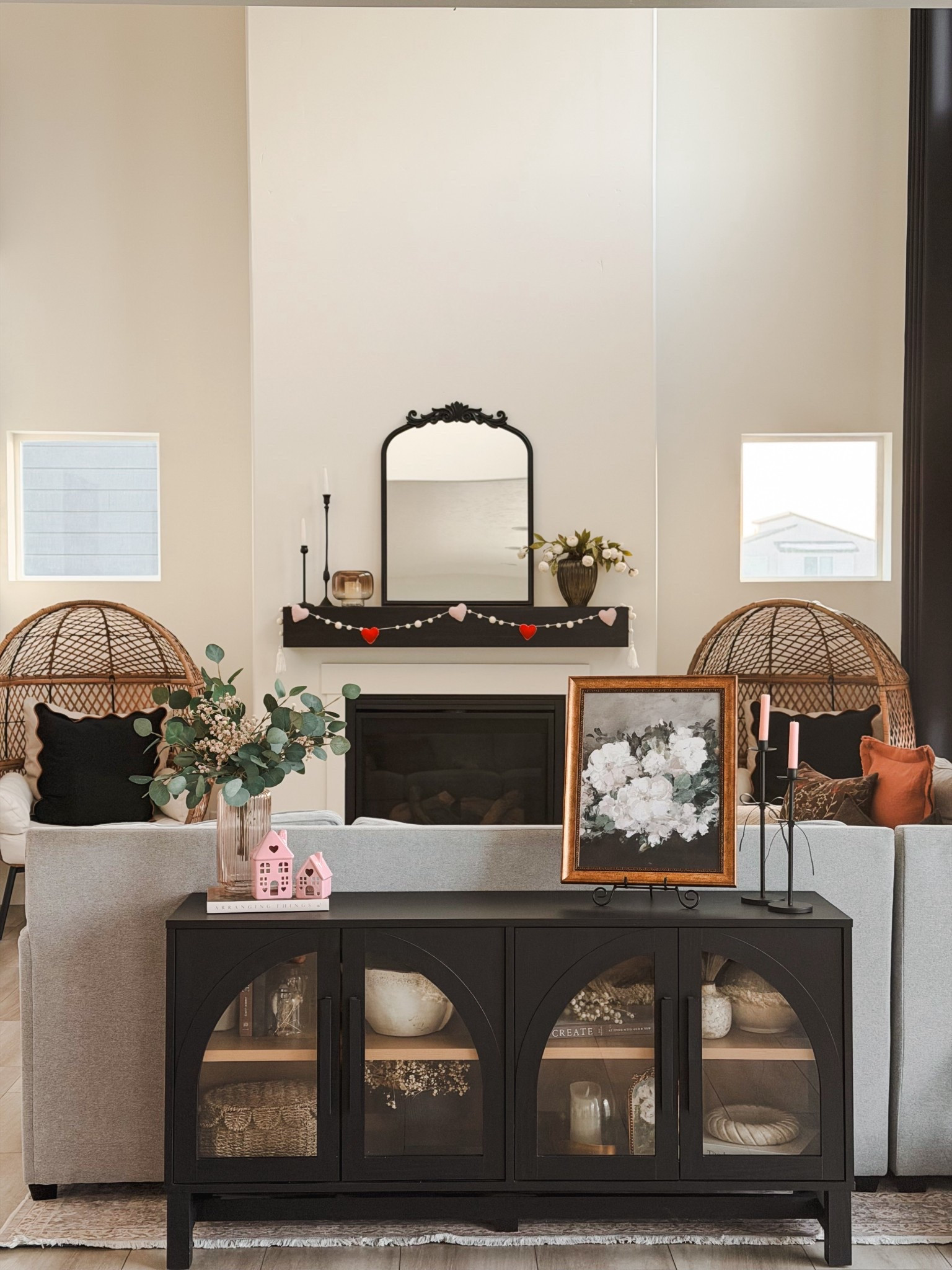 Neutral living room inspo with a cozy modern organic vintage vibe 🤍
This space is all about warm neutrals, soft textures, and timeless decor that makes your home feel calm, elevated, and lived-in. I’m loving the mix of woven accents, black furniture, eucalyptus stems, and subtle Valentine touches for a cozy yet minimal look.

Perfect inspiration if you love modern farmhouse, organic modern, transitional, or neutral home decor. These pieces are affordable, easy to style, and work year-round — just swap the seasonal accents and you’re set.

Everything here is linked + budget-friendly 
Tap to shop my living room finds, console decor, vases, faux florals, accent furniture, and cozy home details.

Save this for later if you love calm, neutral spaces with character.

#LTKhome #LTKfinds #LTKinspo #homedecorideas #neutralhome #modernorganic #cozyhome #livingroominspo #affordablehomedecor #amazonhome #targethome #homeinspo #decorinspo #simplehomestyle #warmneutrals

#LTKHome #LTKFindsUnder50 #LTKmomlife