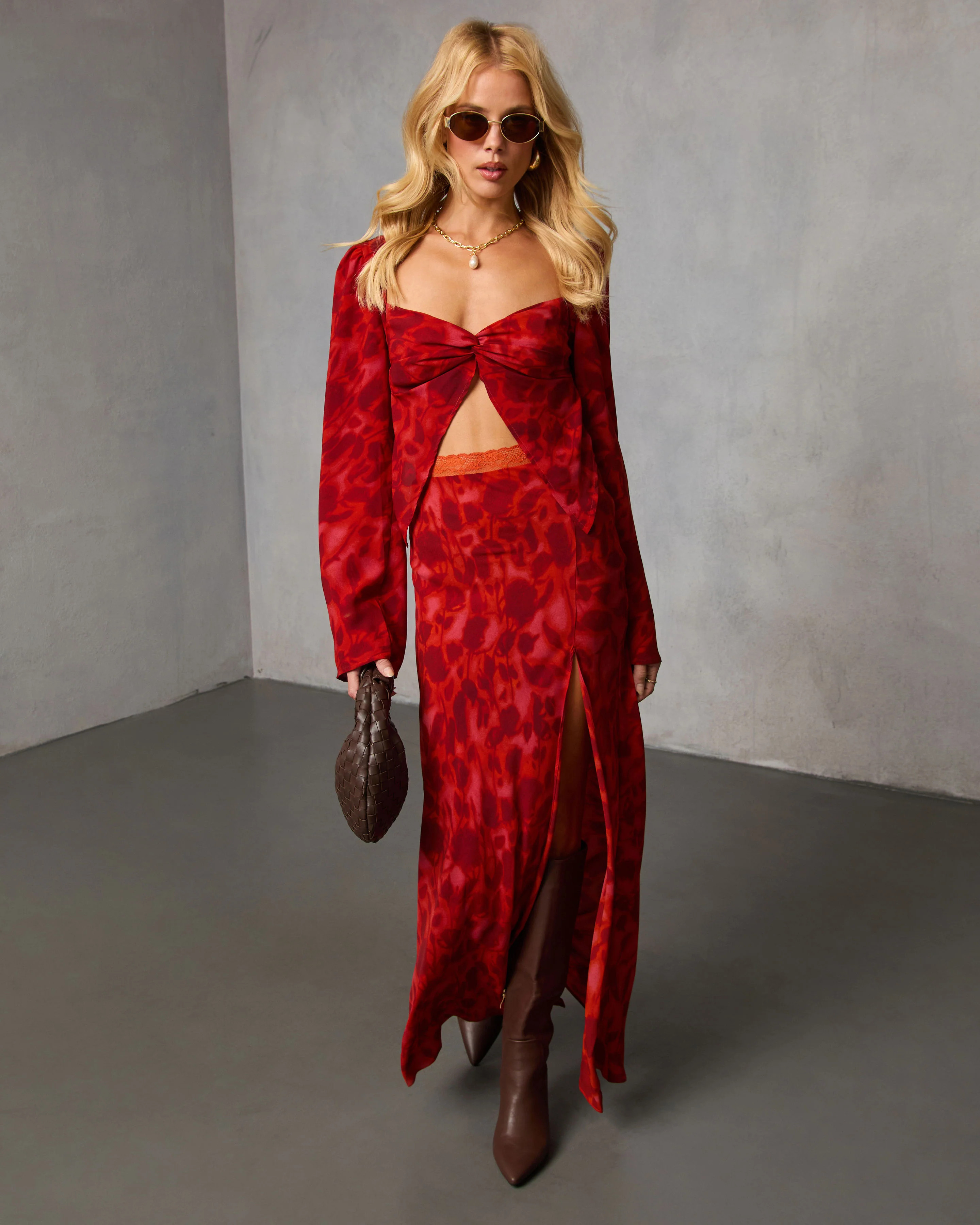 Astrella Abstract Flyaway Top | VICI