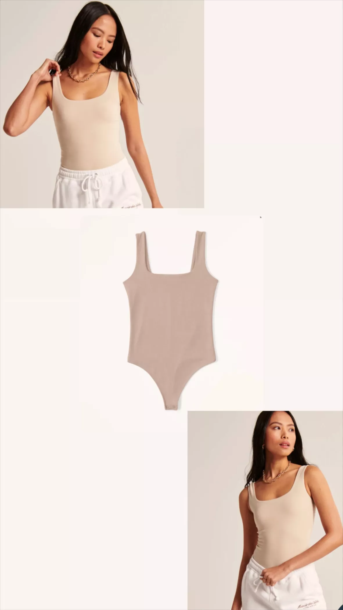 Seamless Fabric Tank Bodysuit curated on LTK