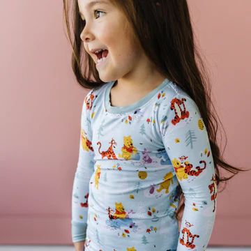 Disney Winnie the Pooh & Pals Two-Piece Bamboo Viscose Pajama Set -FINAL SALE | Little Sleepies