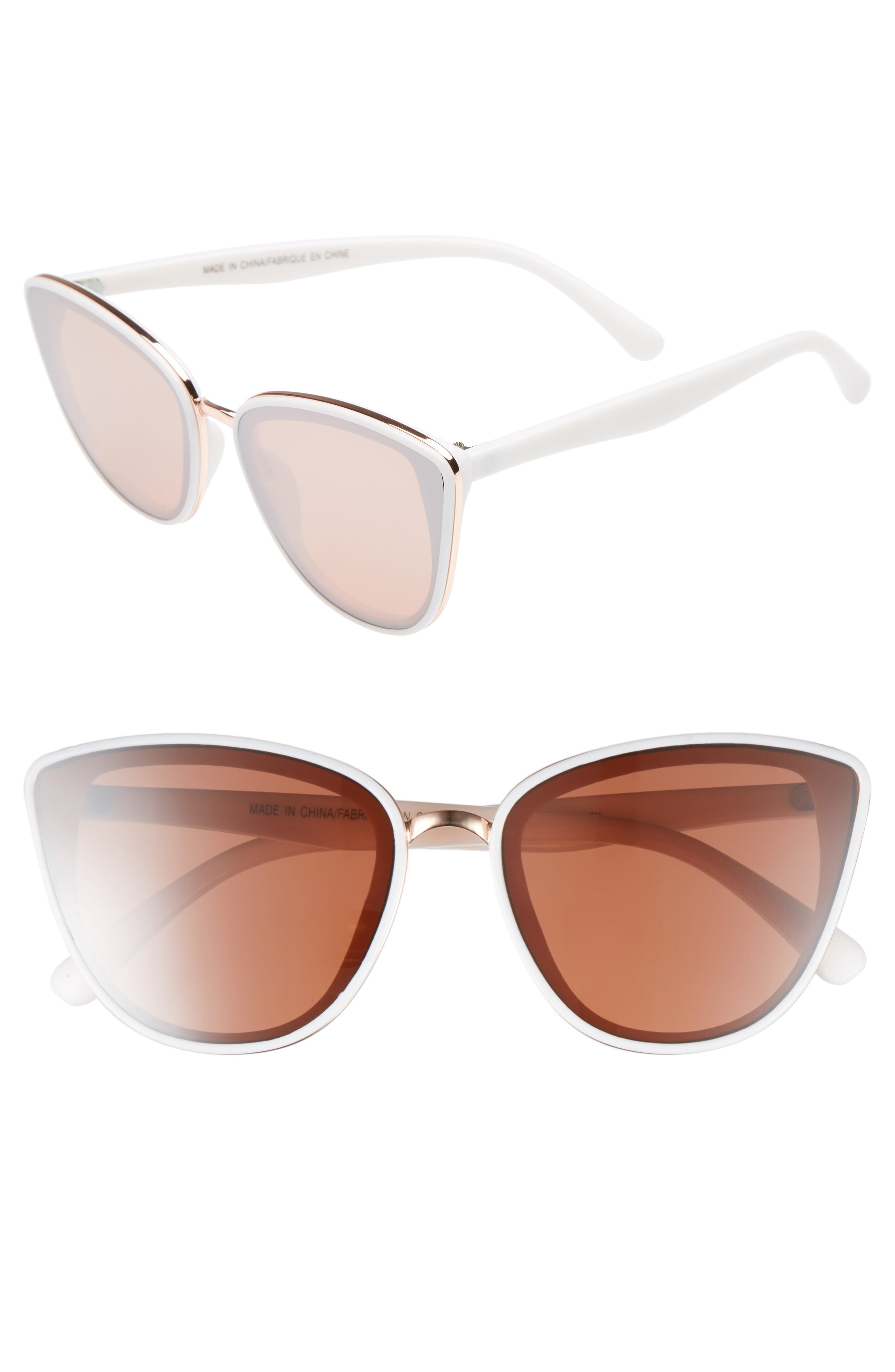 55mm Perfect Cat Eye Sunglasses | Nordstrom