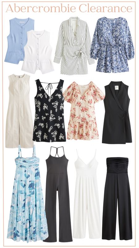 Abercrombie has added TONS to their clearance section! These dresses and jumpsuits have great sizing available and are marked down, no code needed! 🙌🏽 

#LTKfindsunder50 #LTKsalealert #LTKfindsunder100