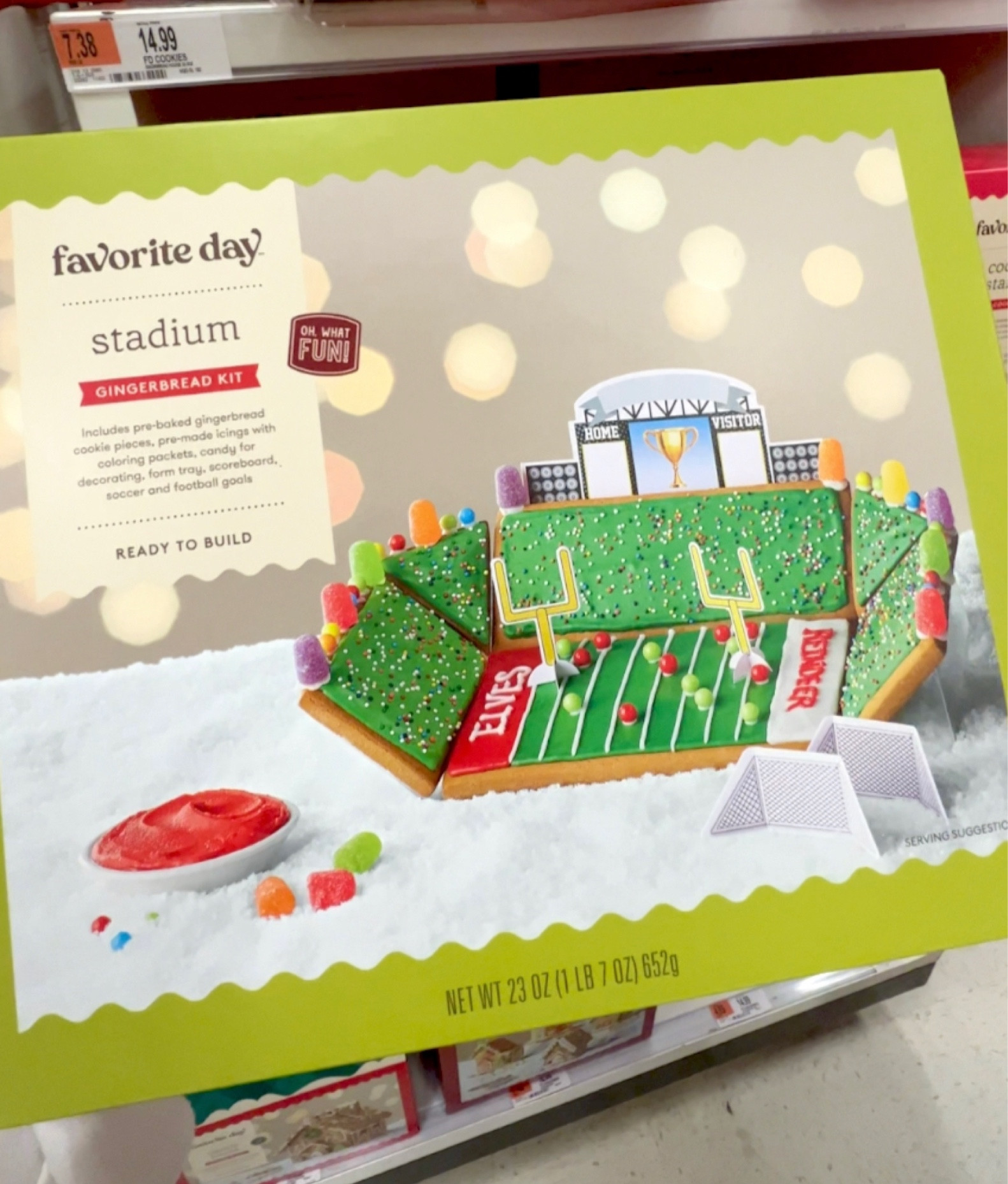 
Sports Stadium Kit with Green Icing and Festive Paper - Favorite Day™ at Target 

Now 20% off till 12/3 using Target circle 

#LTKsalealert #LTKfamily #LTKHoliday