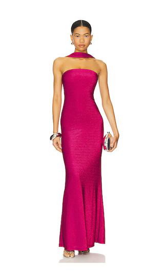 DELFI Mica Maxi Dress in Pink. - size M | Revolve Clothing (Global)