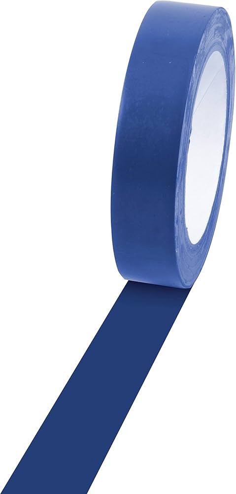 Champion Sports Vinyl Tape, 1” Wide x 36 Yards Long, Blue - Durable Floor Marking Tape - School... | Amazon (US)