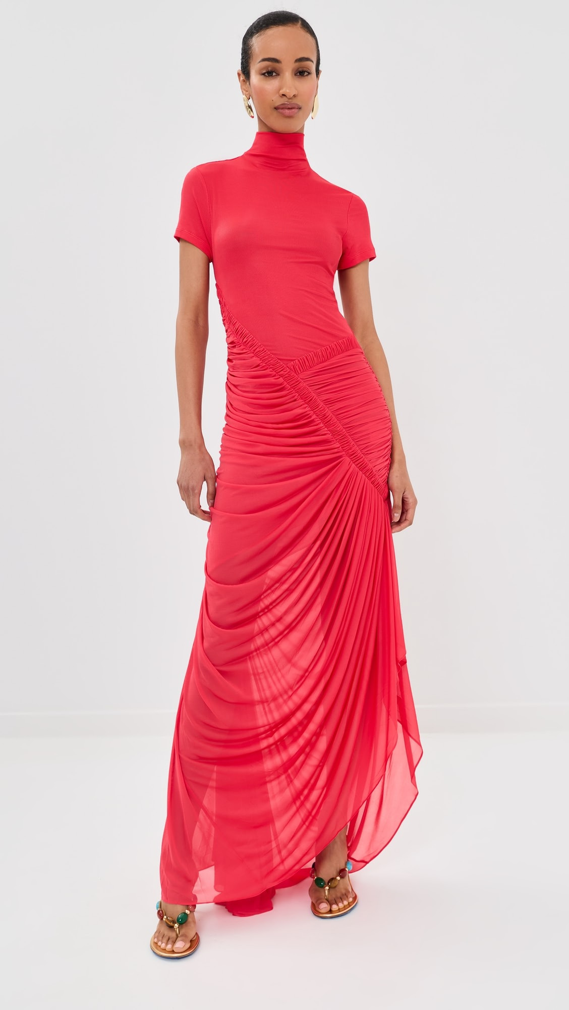 Fusion Ruched Ripple Dress | Shopbop
