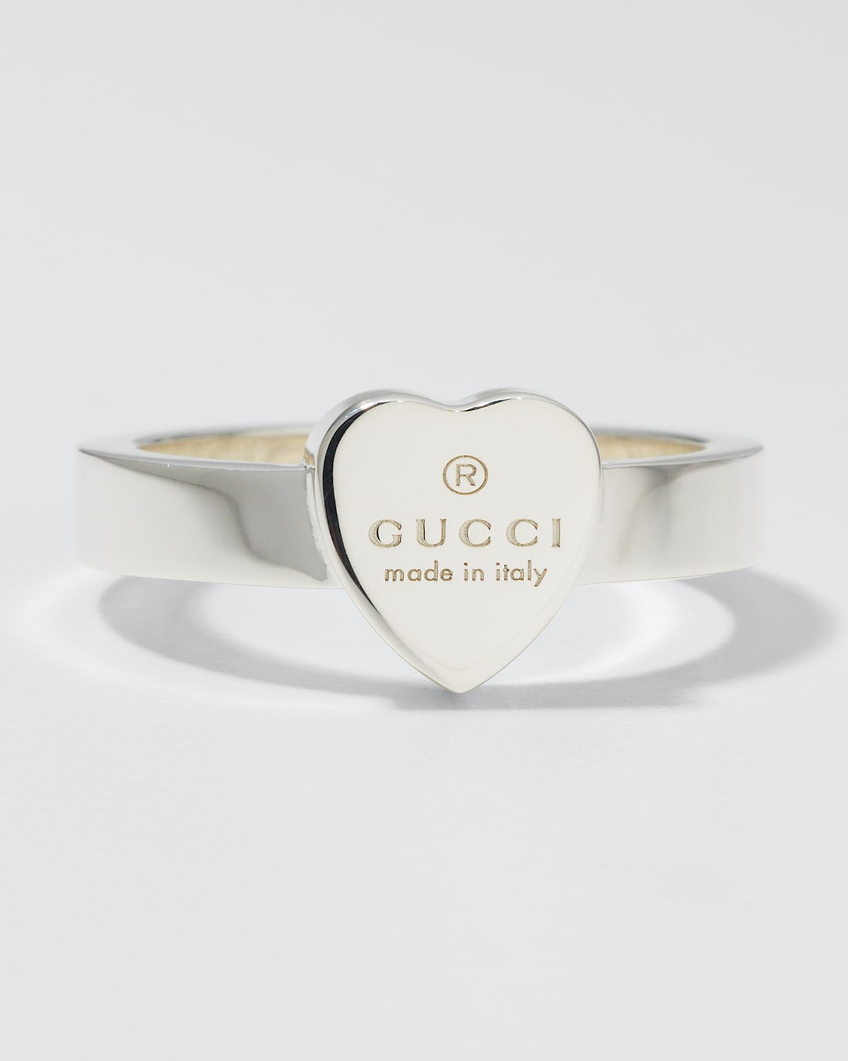 Engraved Heart Trademark Ring | Bergdorf Goodman