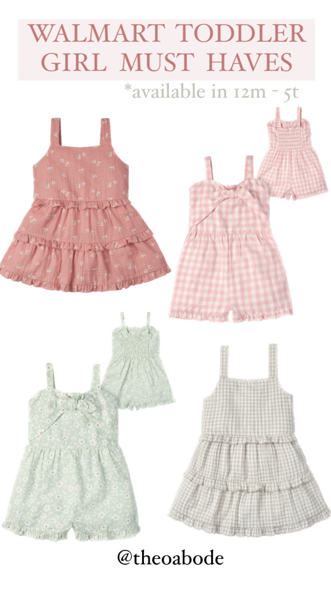 Walmart Toddler Girl Must Haves for Spring!

#LTKkids #LTKbaby #LTKbump