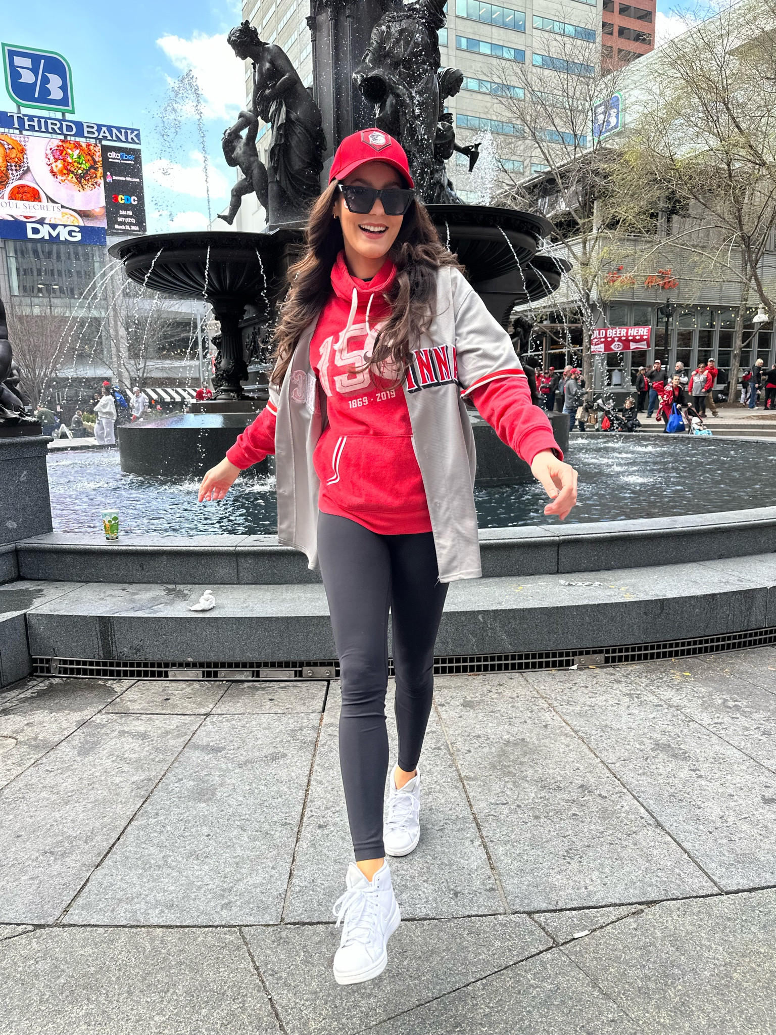 Cincinnati Reds 
Baseball outfit 
Opening Day

#LTKActive