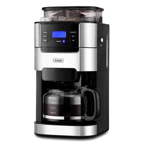 Gevi 10-Cup Drip Coffee Maker with Built-in Grinder, Programmable Brew Coffee Machine with Timer,... | Amazon (US)