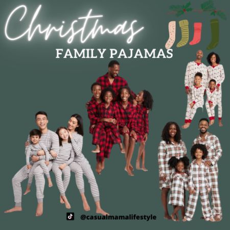 Family pajamas, holiday dress, Christmas outfits, Christmas style, family Christmas pictures, 

#LTKSeasonal #LTKGiftGuide #LTKHoliday