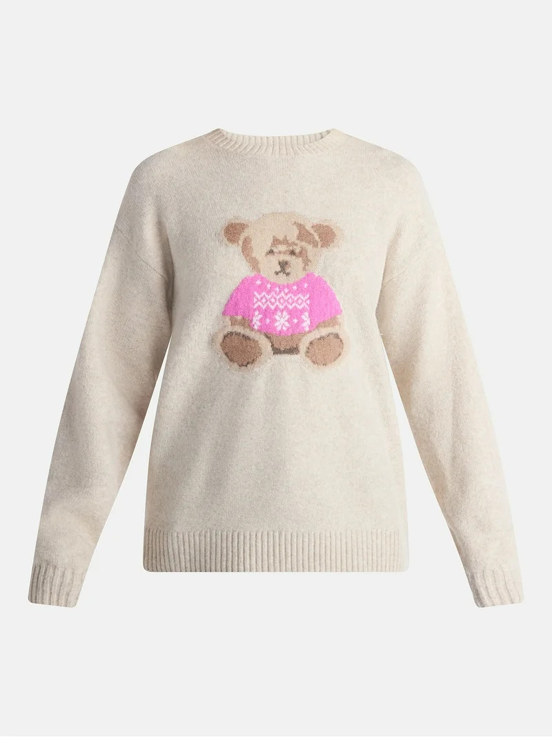 No Boundaries Fashion Icon Sweater, Midweight, Women's | Walmart (US)