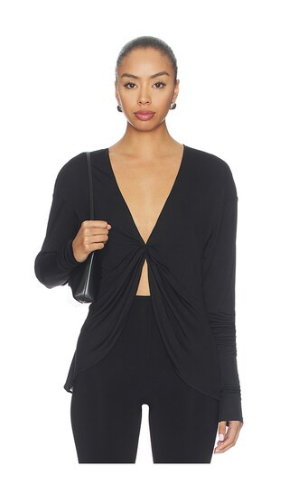 x Blake Evin Aylin Top in Black | Revolve Clothing (Global)