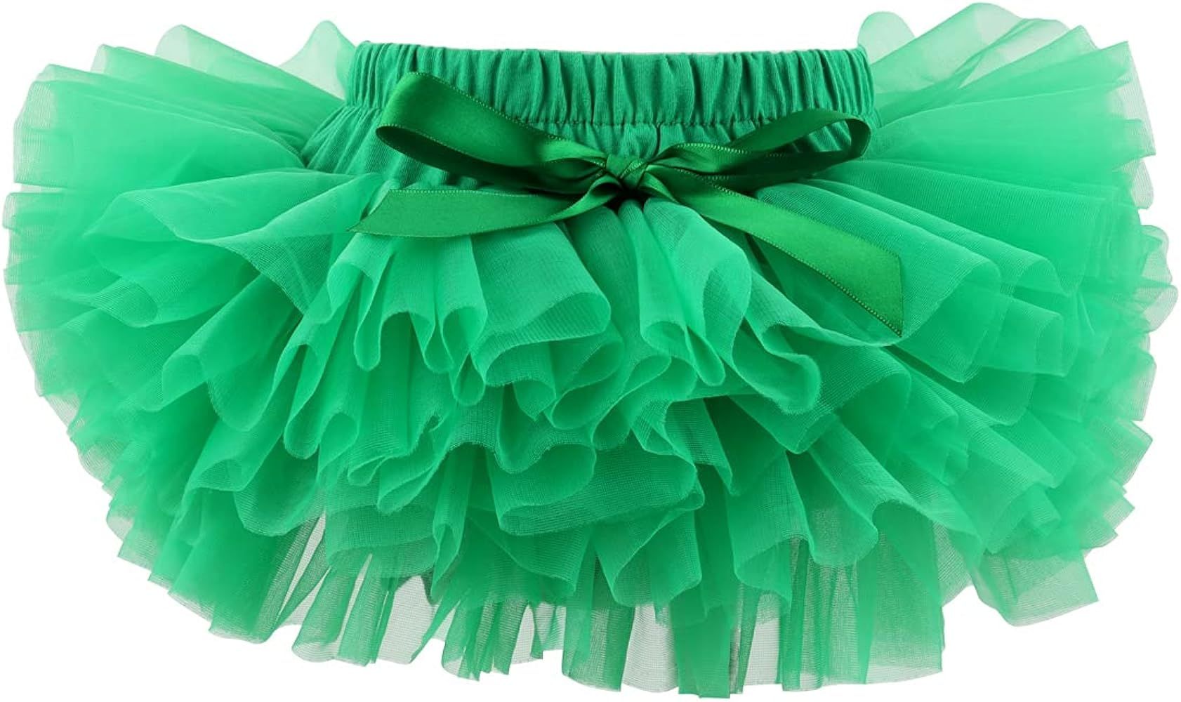 Slowera Baby Girls Fluffy Soft and Smooth Tutu Skirt with Diaper Cover | Amazon (US)