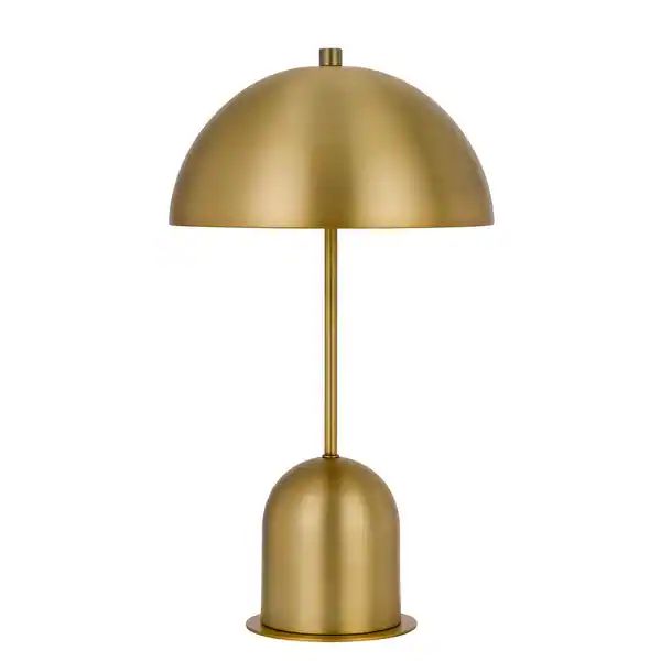 Peppa Antique Brass Metal Accent Lamp with Touch Sensor | Bed Bath & Beyond