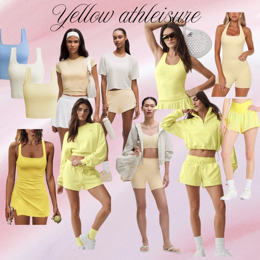 Lots of yellow this spring! #yellow #lululemon #alo #target #amazon #athleticdress #matchingset #yellowset

#LTKSaleAlert #LTKOver40 #LTKfitnessgoals