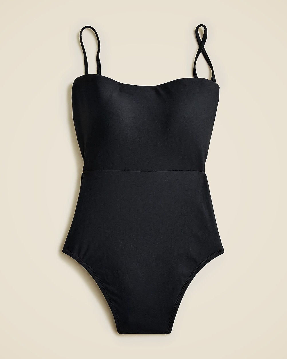 Cutout tie-back one piece | J. Crew US