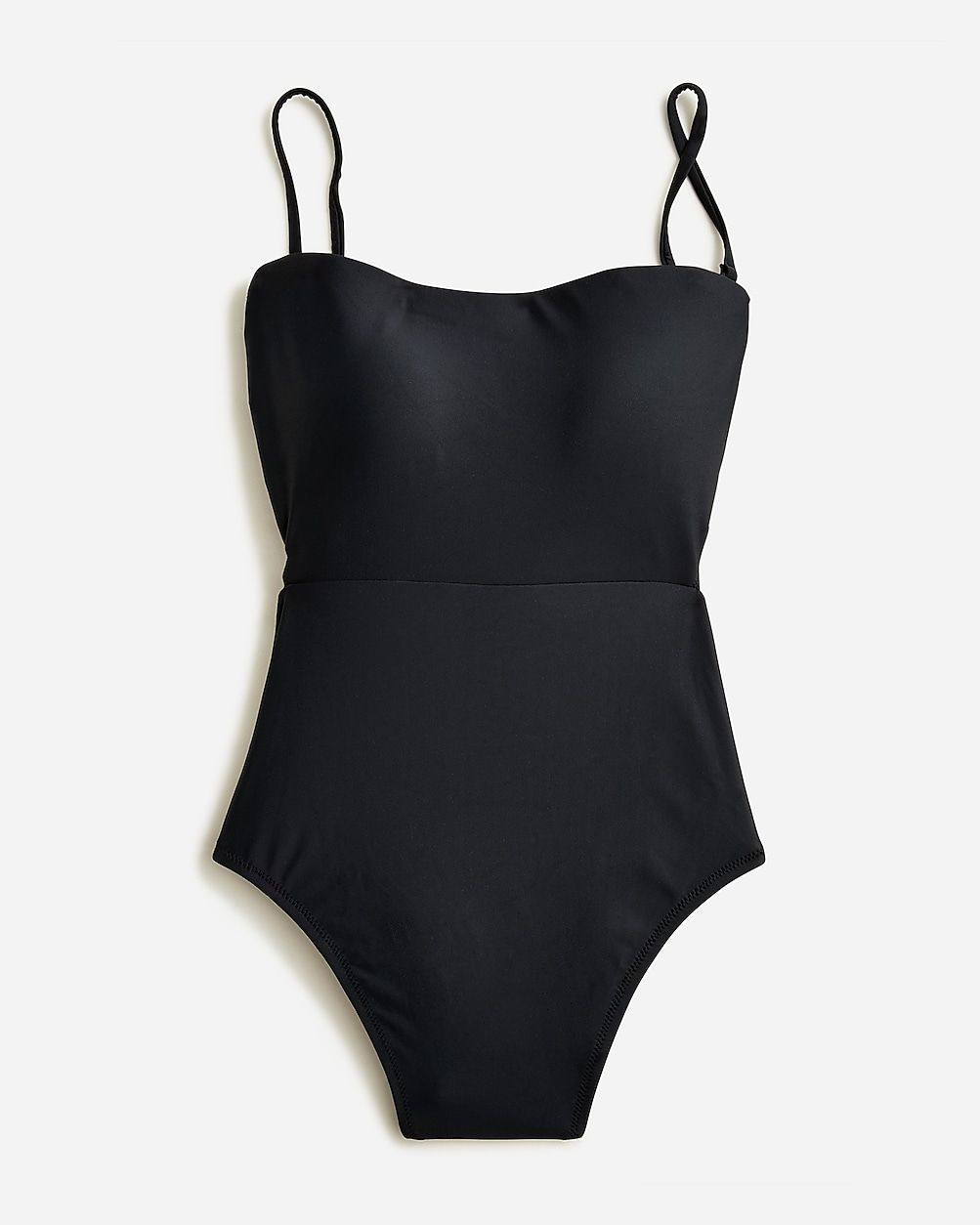 Cutout tie-back one piece | J.Crew US