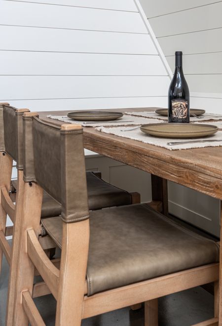 Rustic modern dining room chairs

#LTKHome