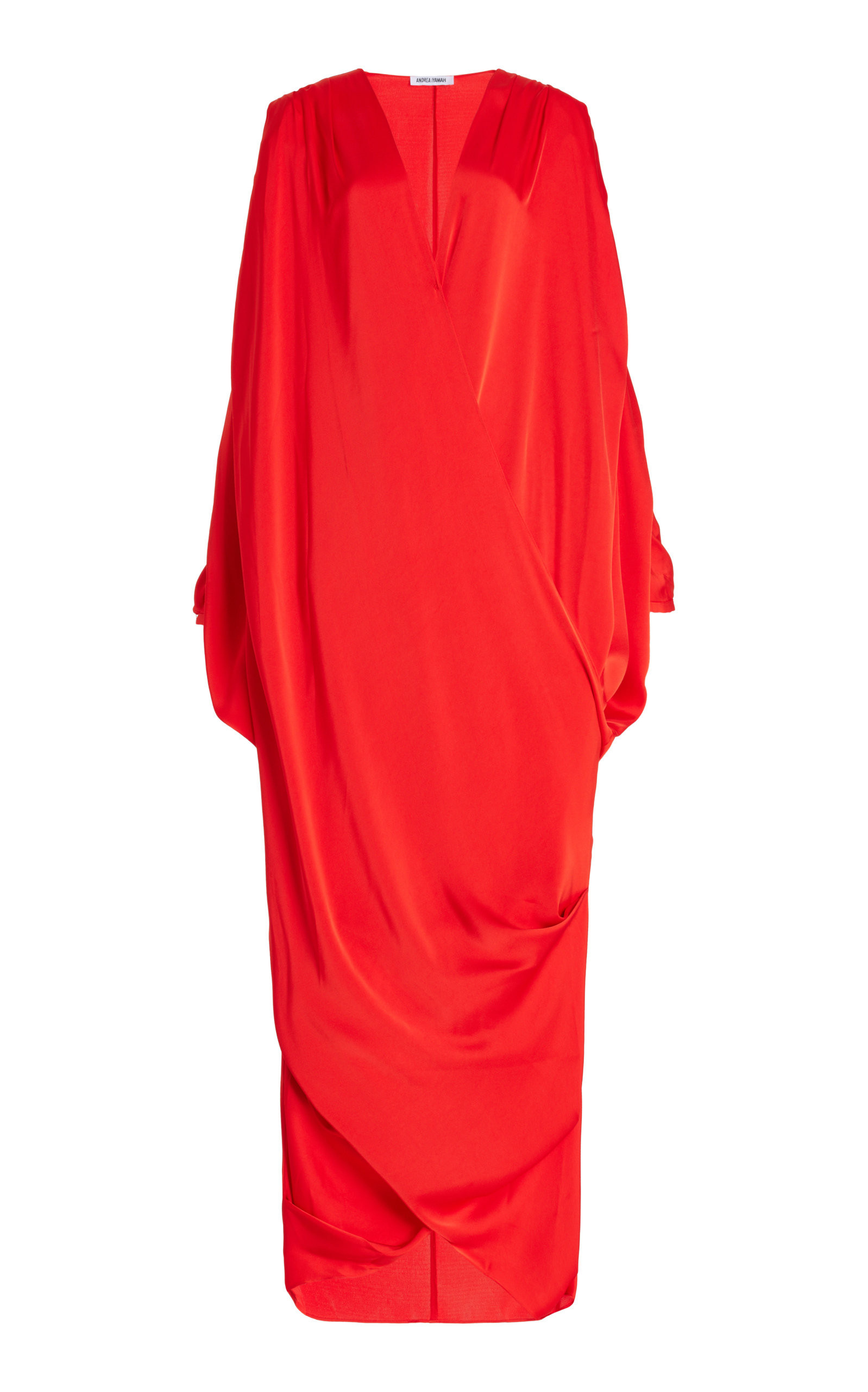 Andrea Iyamah - Women's Tibara Kaftan Dress - Red - OS - Moda Operandi | Moda Operandi (Global)