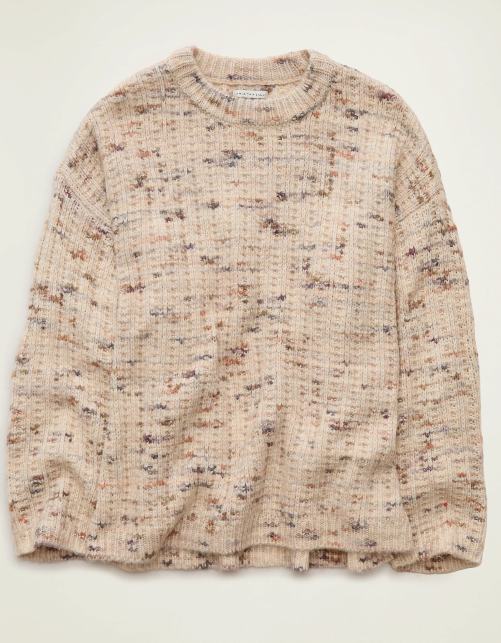 AE Waffle Crew Pullover | American Eagle Outfitters (US & CA)