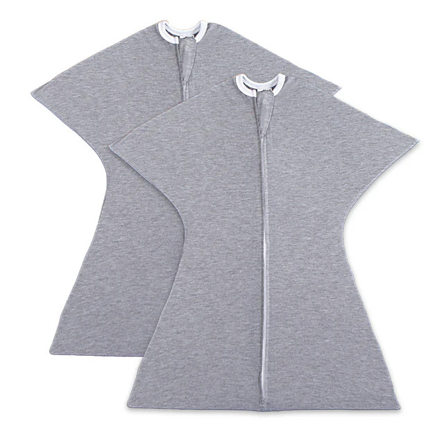 Classic Heather Zipadee-Zip Swaddle Transition - Bundle of 2 | Sleeping Baby