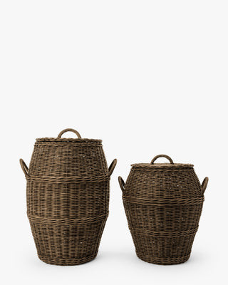 Winders Wicker Lidded Basket Small | McGee & Co. (US)