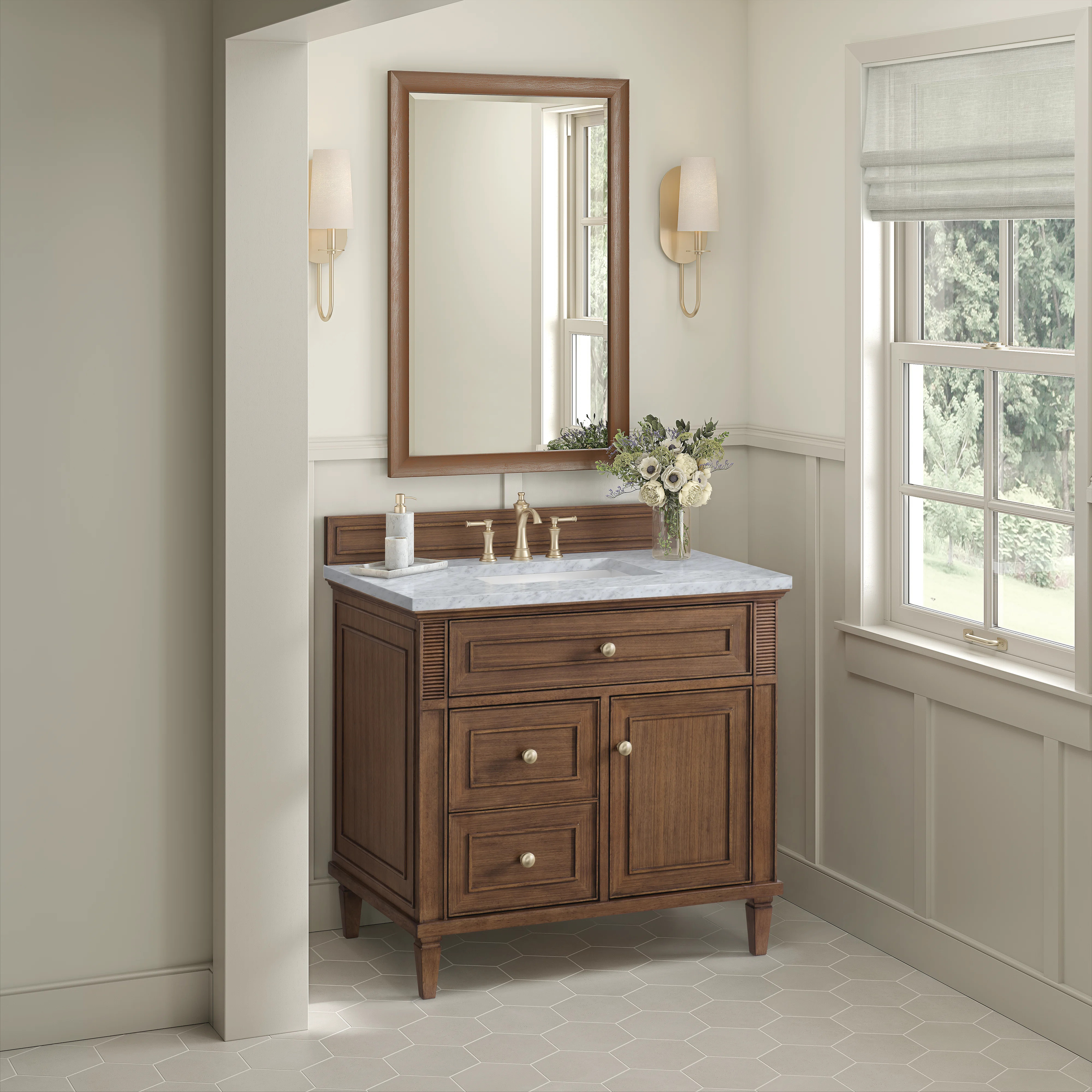Lorelai 36'' Single Bathroom Vanity with Top | Wayfair North America