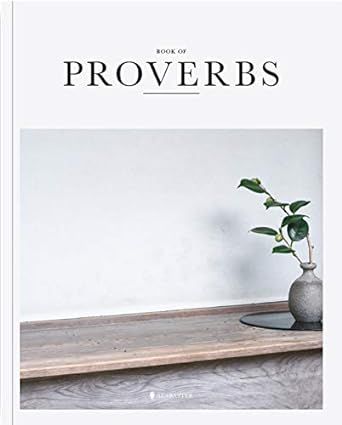 Book of Proverbs - Alabaster Bible     Hardcover – December 29, 2020 | Amazon (US)