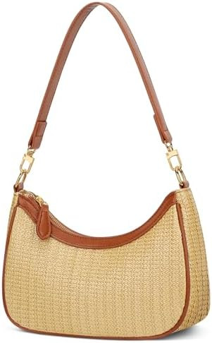 KKXIU Shoulder Bag for Women Cute Hobo Purses and Handbags Retro Clutch Underarm Purse | Cute | Amazon (US)