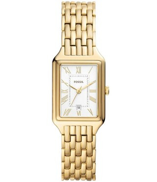 Women's Raquel Three-Hand Date Stainless Steel Bracelet Watch | Dillard's