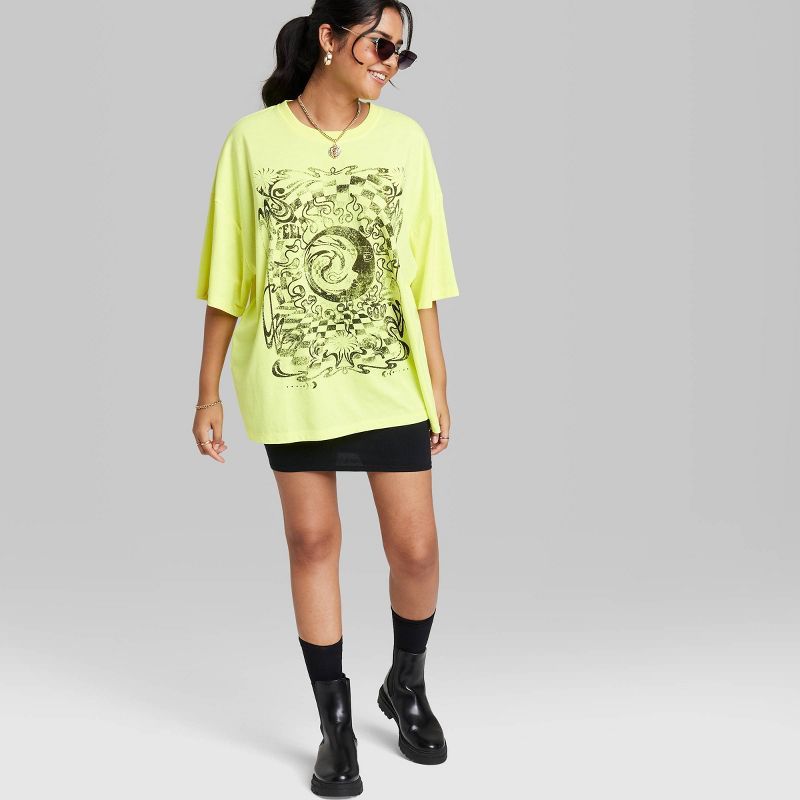 Women's Short Sleeve Oversized Graphic T-Shirt - Wild Fable™ | Target