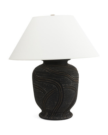 Made In Philippines 24.25In Pecola Ceramic Table Lamp | TJ Maxx
