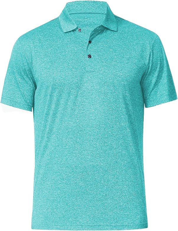 Men's Dry Fit Golf Polo Shirt | Amazon (US)