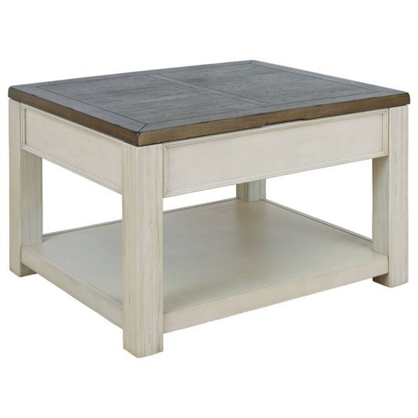 Bolanburg Coffee Table with Lift Top Brown/White - Signature Design by Ashley | Target