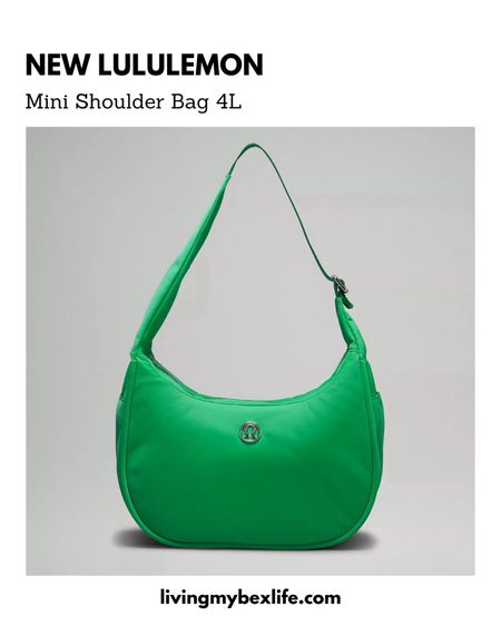 lululemon Mini Shoulder Bag in bright green 

Lululemon purse, handbag, clutch 

#LTKActive #LTKU #LTKItBag