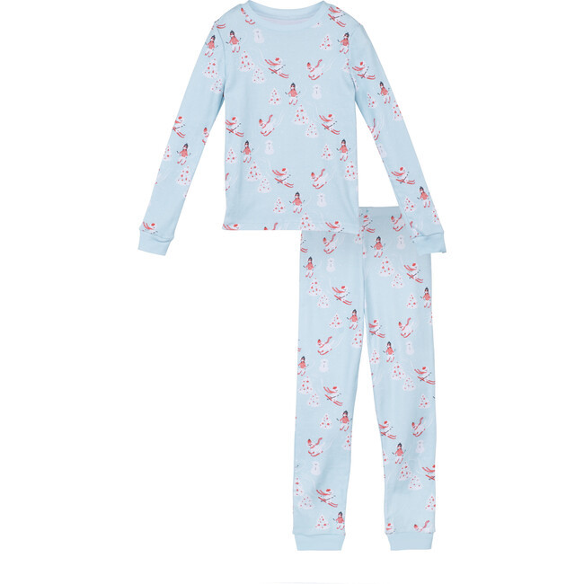 Dahl Holiday Pajama Set, Ski Pups | Maisonette