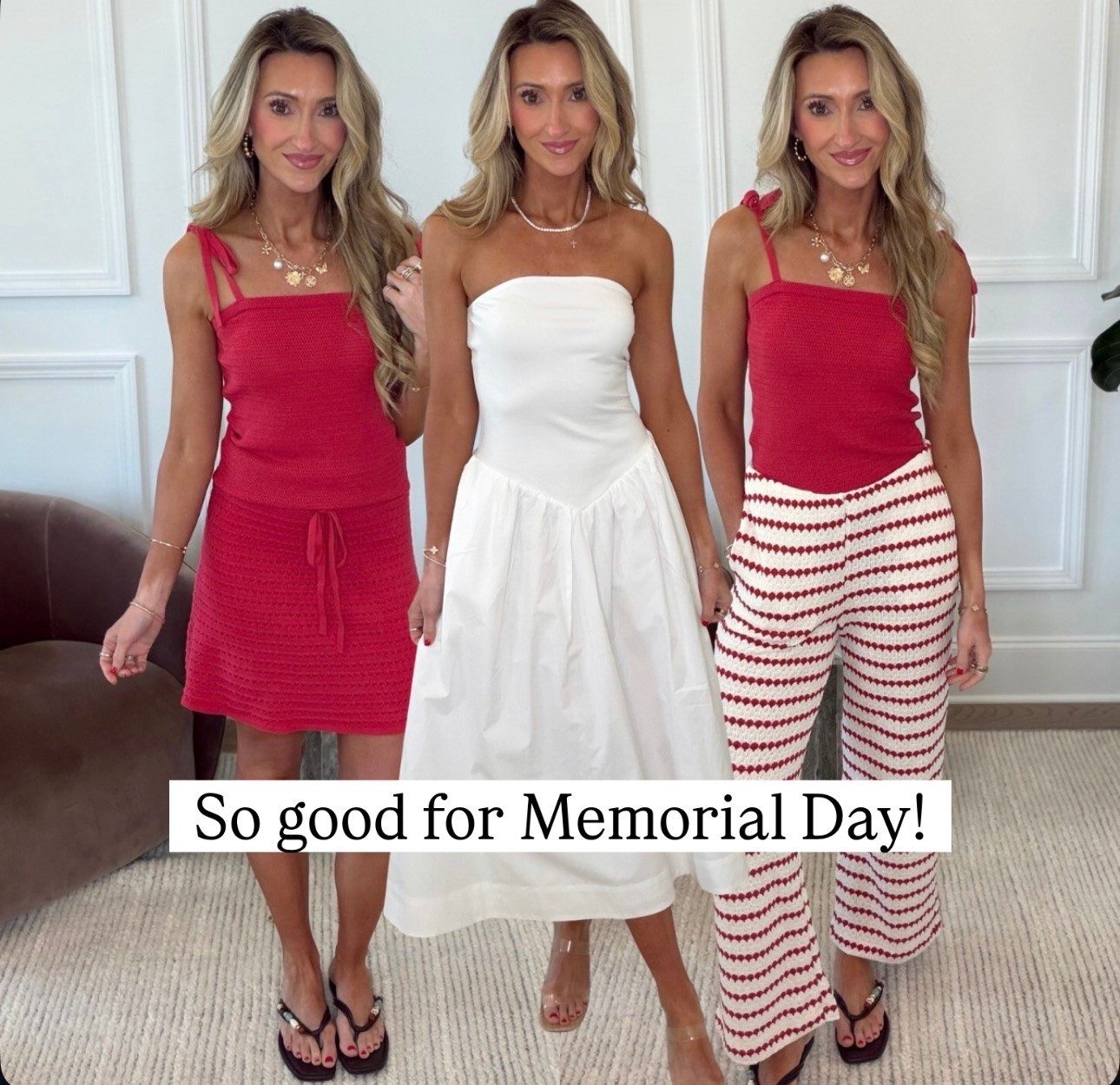 The cutest red and white looks for Memorial Day weekend ❤️🤍