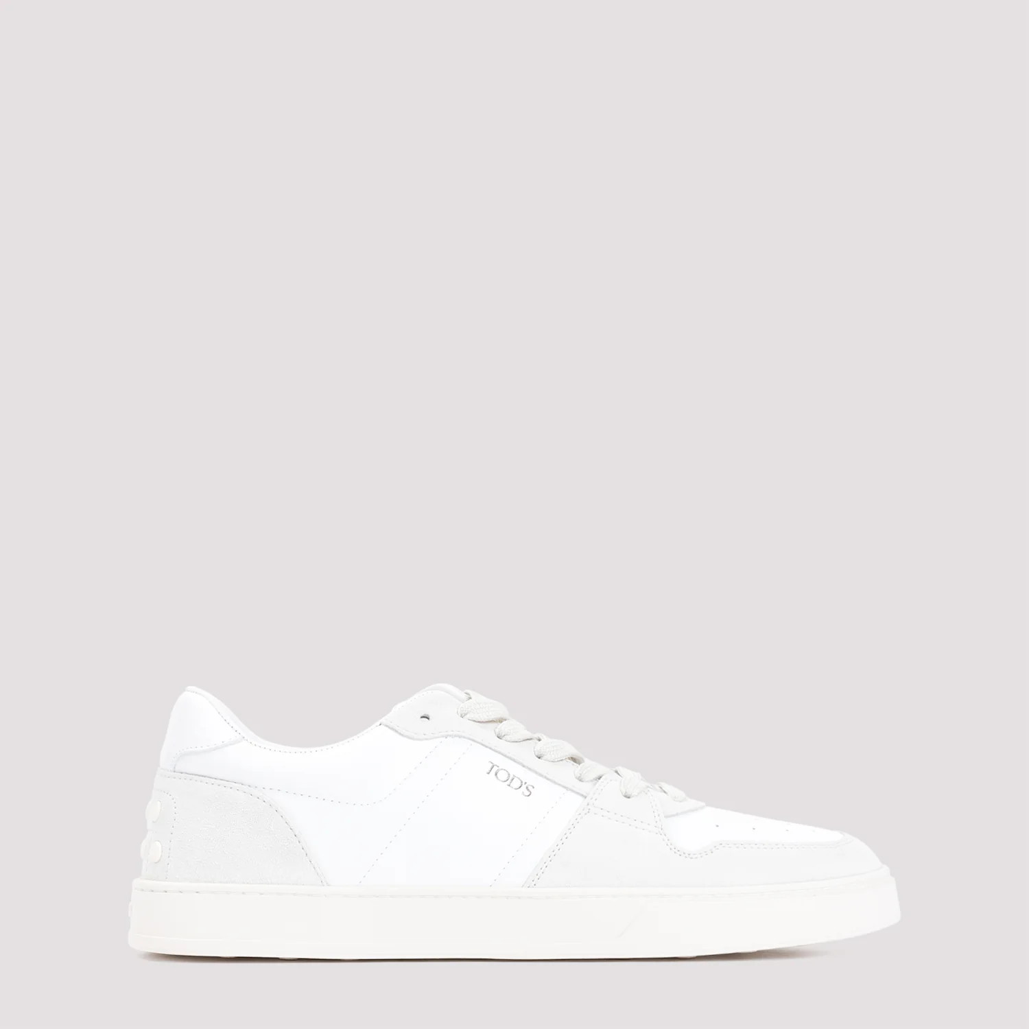 Tod's Men's Sneakers in White | Size 7 | XXM04L0IF80BKBB001 | LOZURI