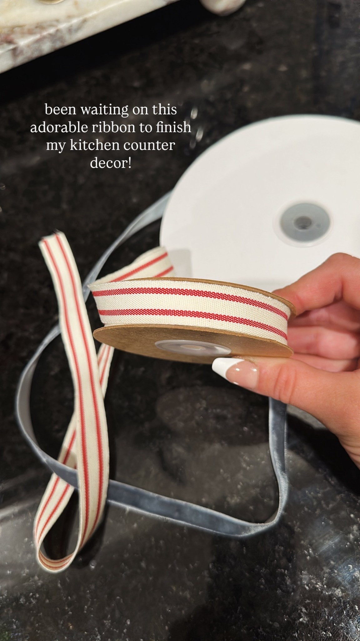 Red white and blue ribbon for my patriotic kitchen decor! ♥️🤍💙🇺🇸🇺🇸

#LTKHome #LTKSaleAlert #LTKSeasonal