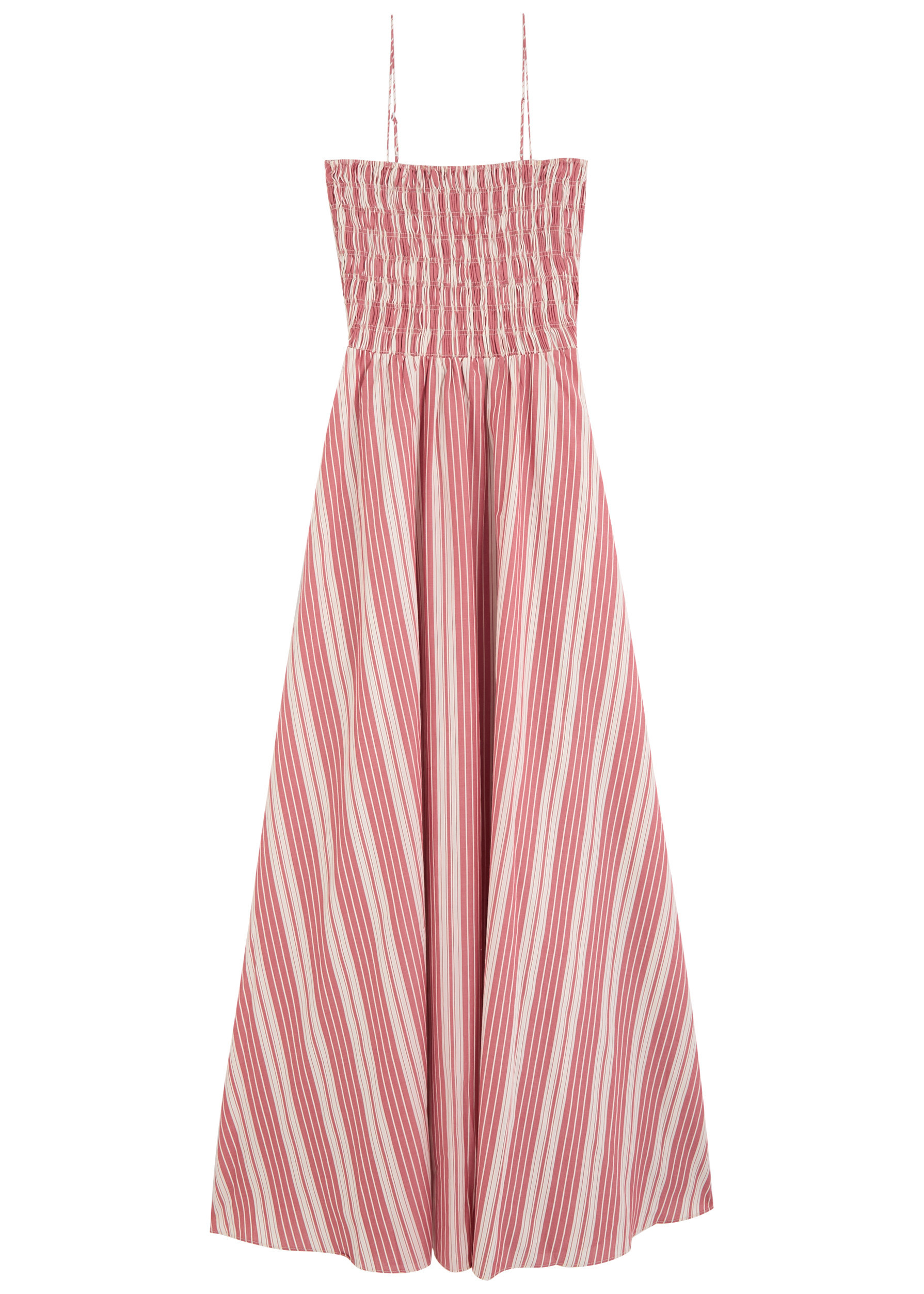 Lida striped cotton-poplin maxi dress | Harvey Nichols