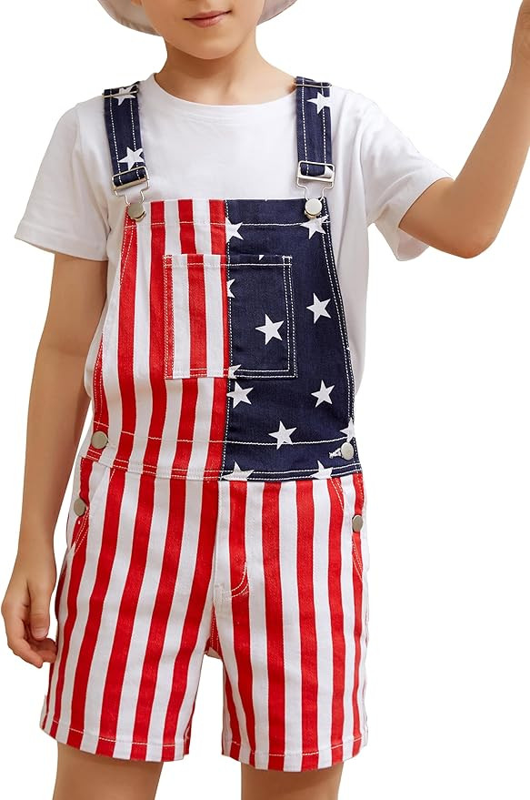 Unisex Printed Overalls Shorts Romper Festival Jumpsuits Work Bibs Coveralls Gifts for Men and Wo... | Amazon (US)