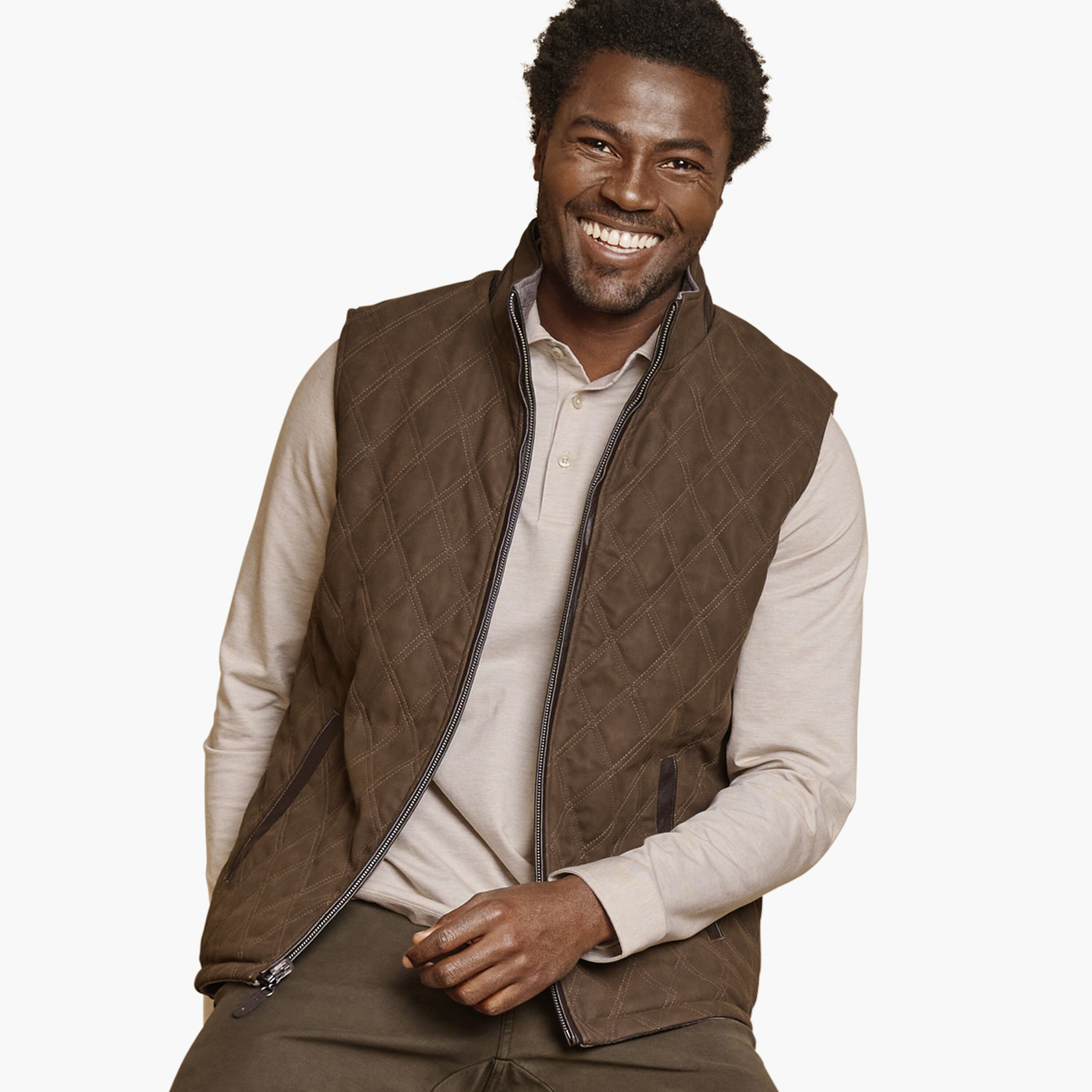 Upton Reversible Vest | Johnston & Murphy