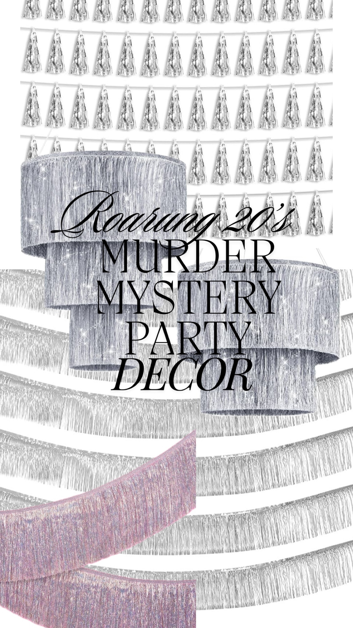 Murder mystery party decor!
Party ideas, roaring 20’s party, party decor, 1920’s party decorr

#LTKParties #LTKHalloween #LTKSeasonal