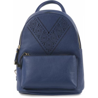 Pavilion Gift Company - Navy Ali - 9" x 11.5" Backpack Handbag - Handbags | Target