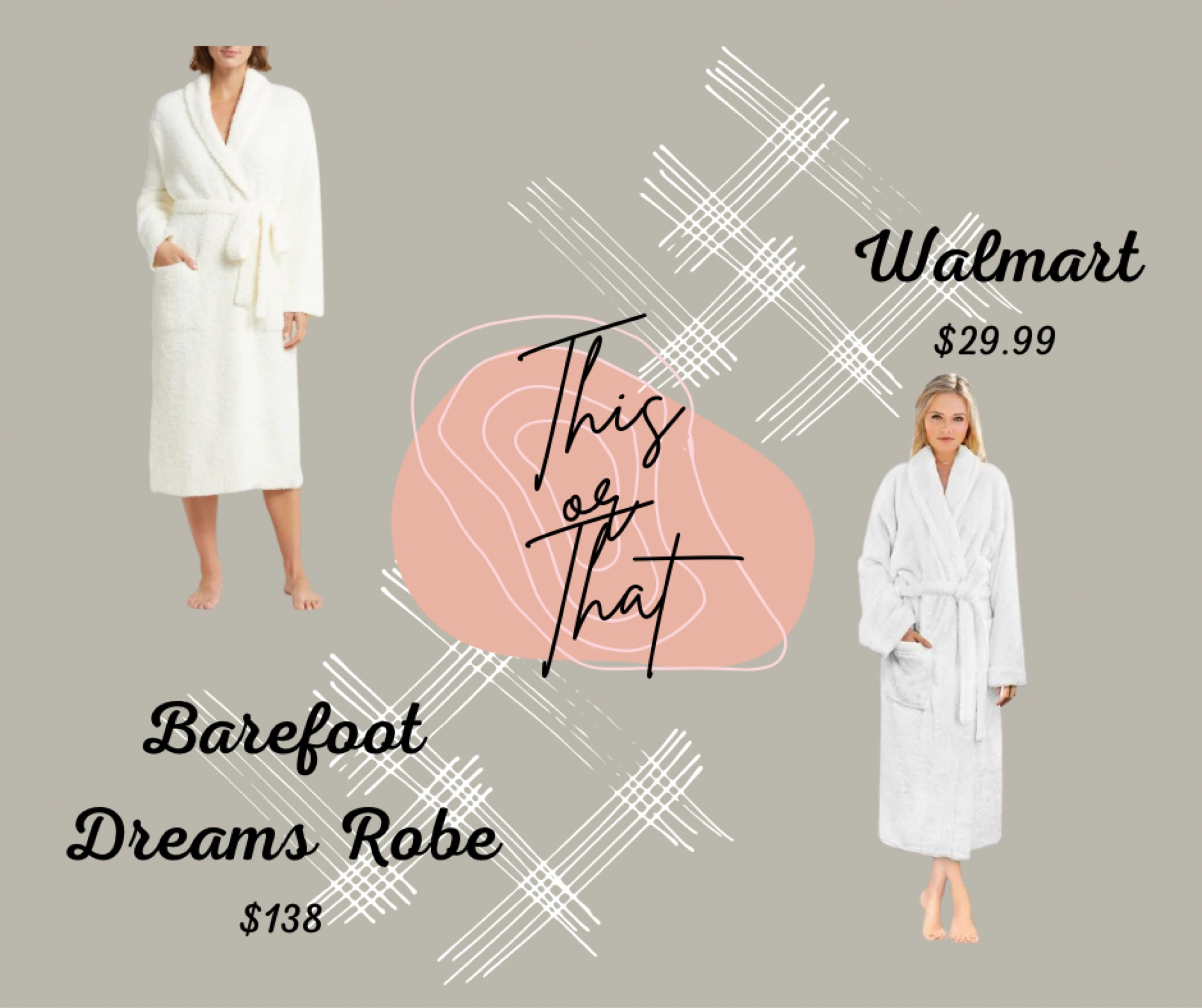 This or That?
Dupes
Barefoot Dreams vs Walmart 
$139 vs $29.99

#LTKstyletip #LTKunder50